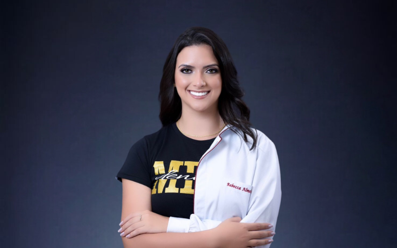 Rebecca Almeida, estudante de odontologia e rainha do Peão de Boiadeiro de Barretos